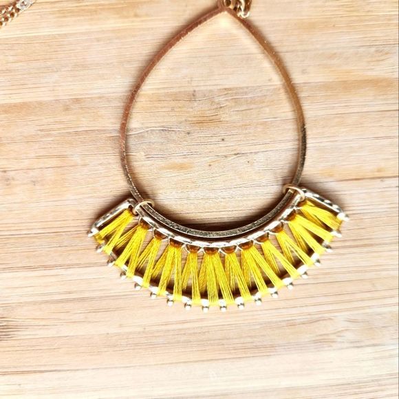 Ophelia Roe long length statement Necklace costume jewelry 32" - Picture 2 of 6